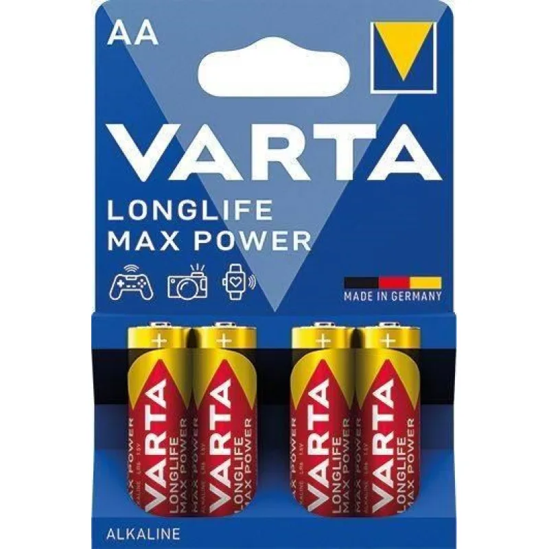 Varta LR6/ 4BP MAX POWER (MAX TECH) (Blistr 4ks) 409650,00