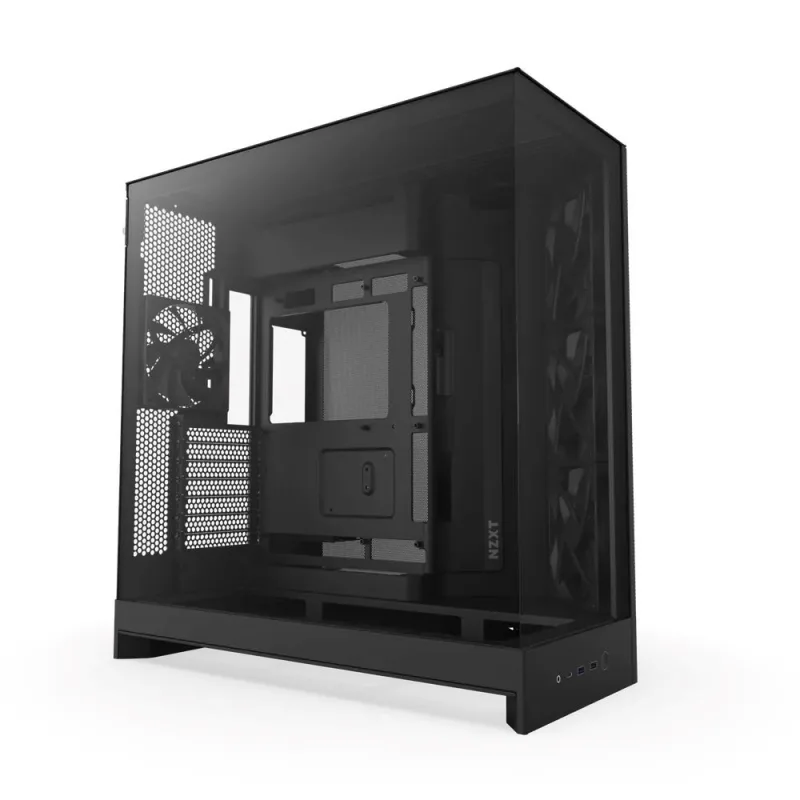 NZXT skříň H9 Flow dvoukomorová ATX / 4x140mm fan / až 10xfan…