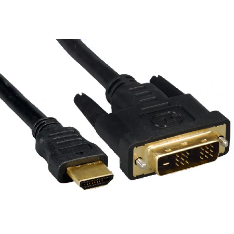PremiumCord Kábel HDMI A - DVI-D M/ M 1m kphdmd1