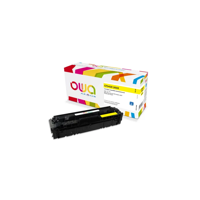 OWA Armor toner kompatibilný s HP CF542X, 2500st, žltá/ yellow K18119OW