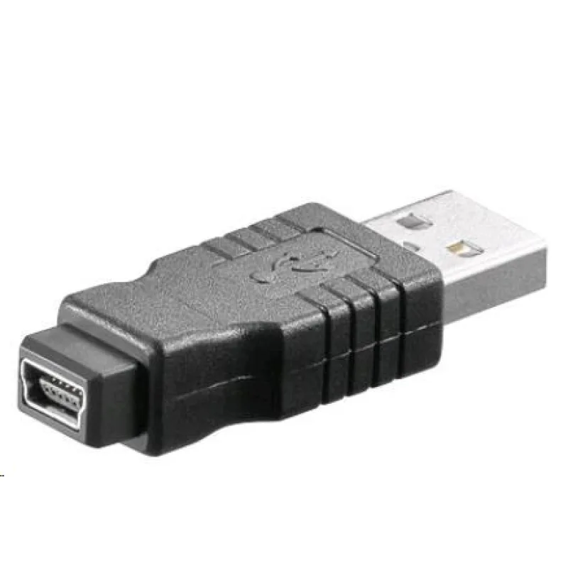 PREMIUMCORD Redukcia USB 2.0 A - MINI-B 5 PIN (M/ F) kur-10