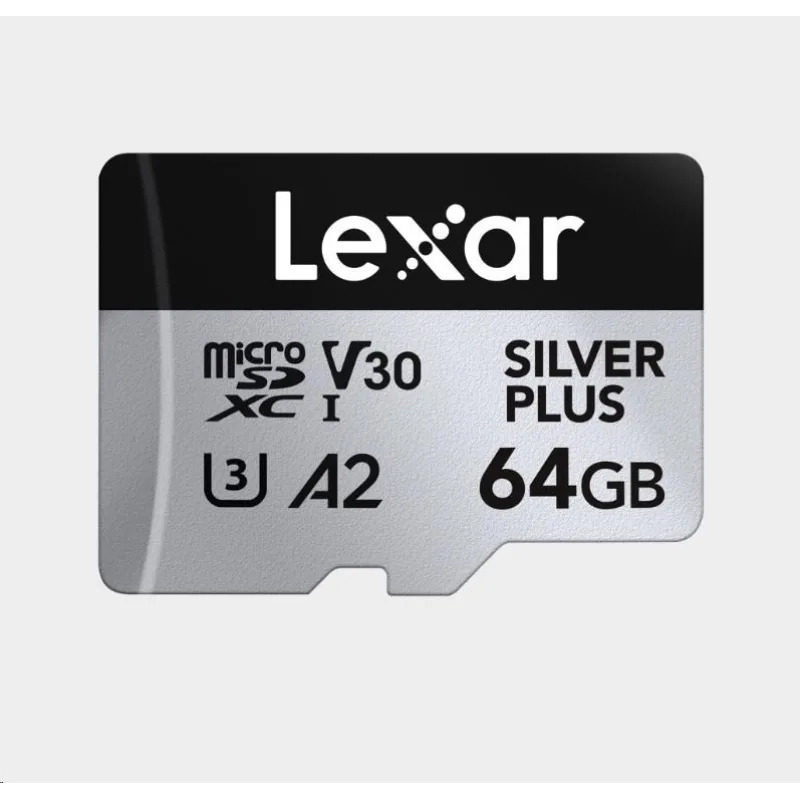 Lexar microSDXC Professional SILVER Plus UHS-I/ U3/ A2/ 4K R205/ W100 …
