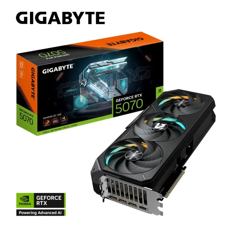GIGABYTE GeForce RTX 5070 Ti/ Gaming/ OC/ 16GB/ GDDR7 GV-N507TGAMING OC…