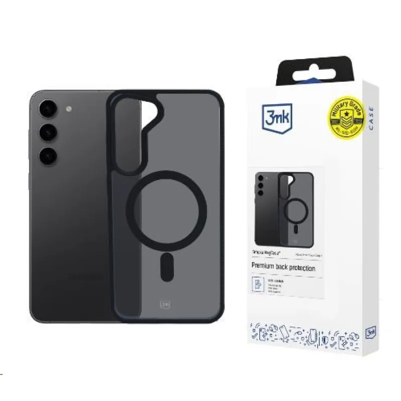 3mk ochranný kryt Smoke MagCase pro Samsung Galaxy S24 5903108563420