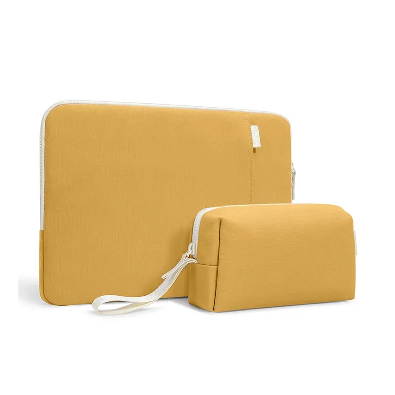 Tomtoc puzdro Lady Sleeve with Pouch pre Macbook Pro/Air 13" - Cheese…