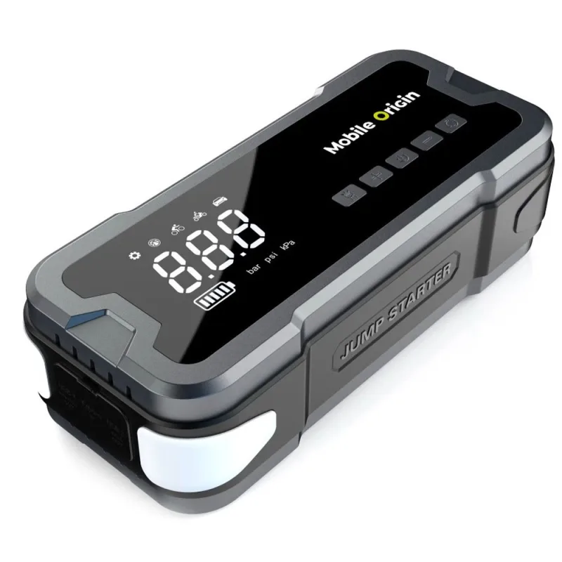 Mobile Origin Powerbank JumpStarter and Air Compressor CA01 - Black MO…