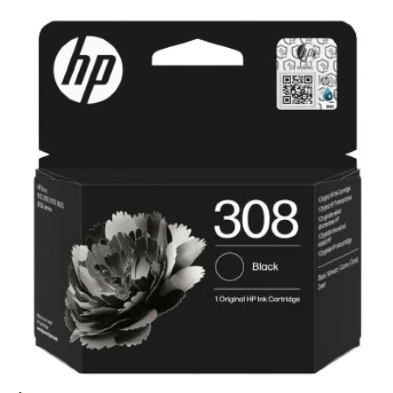 HP/Ink 308 black Original Ink Cart 7FP21UE#CE1