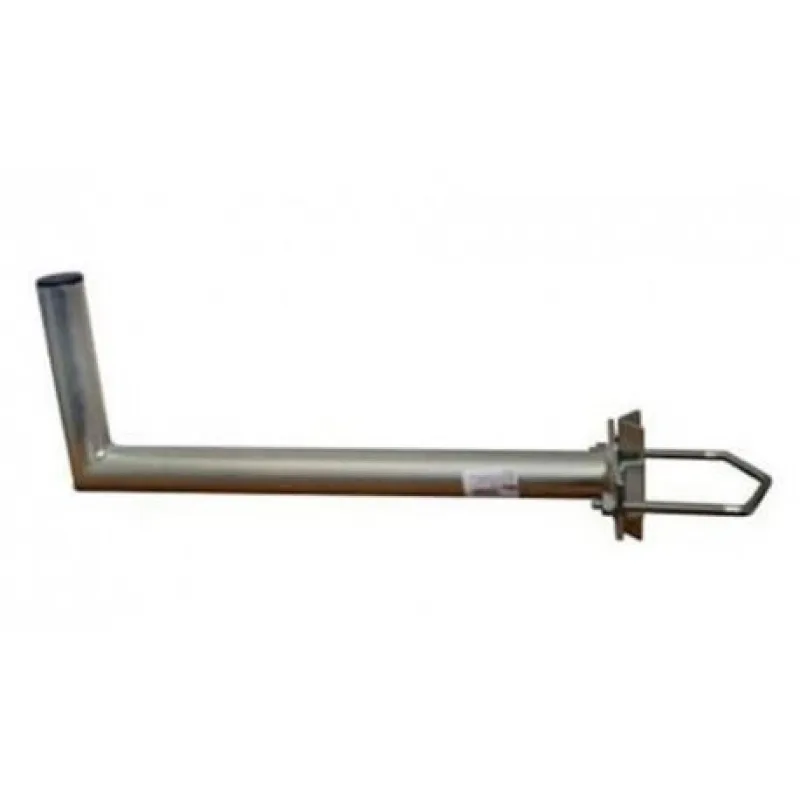 Držák antény na stožár s vinklem, galvanický zinek, délka 50cm K50V1