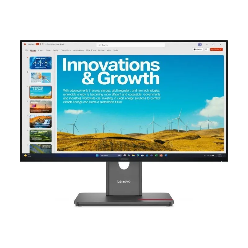 LENOVO LCD P24QD-40 - 23.8", IPS, 16:9, 2560x1440, 120Hz, 300cd/ m2, 1500…