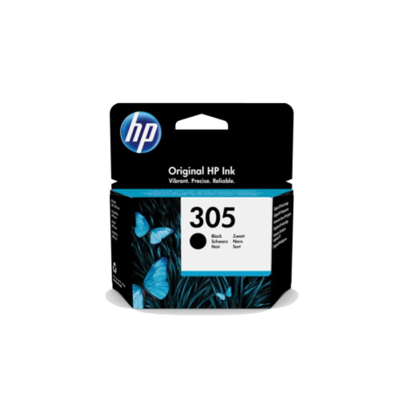 HP 305 čierna atramentová kazeta, 3YM61AE 3YM61AE