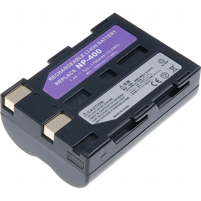 Batéria T6 Power Minolta NP-400, Pentax D-Li50, Samsung SLB-1674, 1600mAh…