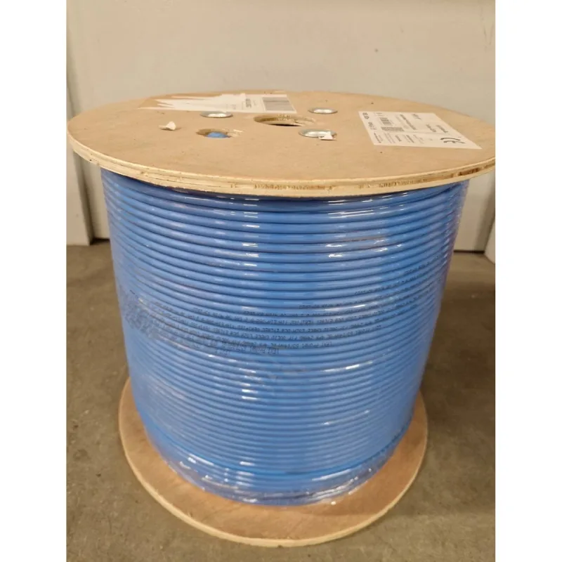 LEXI kábel FTP, Cat5E, drôt, LSOH, Dca, cievka 500m - modrá KLEXI65704AH…