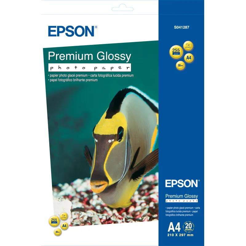 EPSON A4, Premium Glossy Photo Paper (20 hárkov) C13S041287