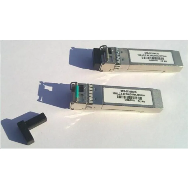 SFP+ WDM transceiver 10GBASE-BX, multirate, SM 10km, TX1330/RX1270nm, LC…