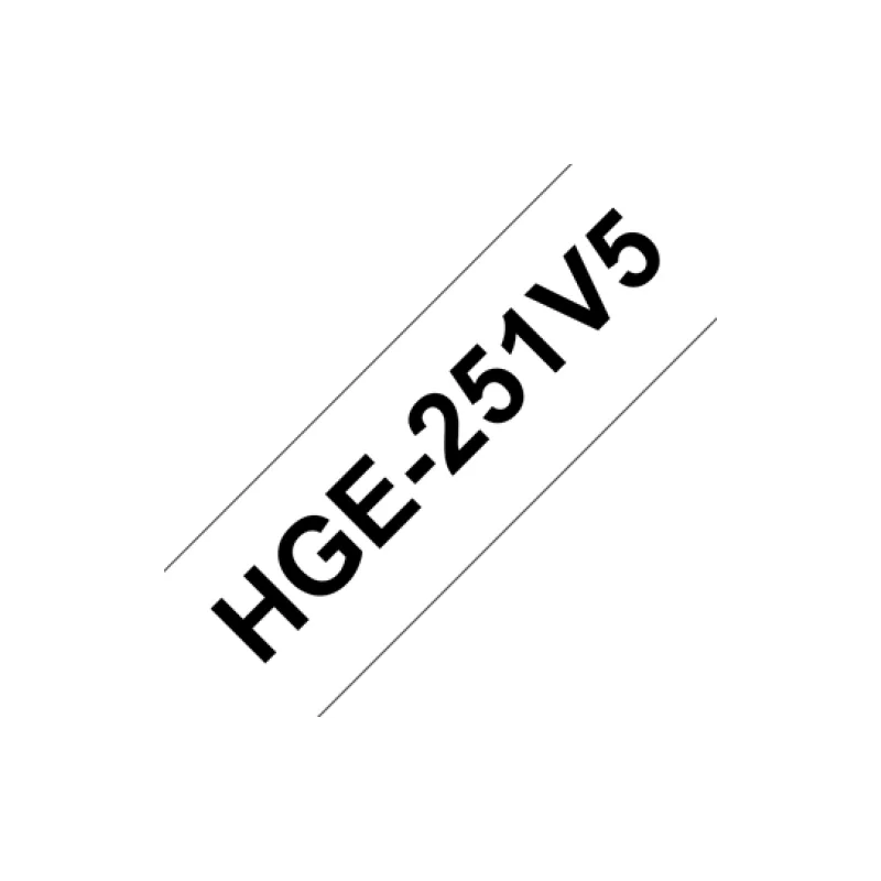 HGE-251, biela / čierna, 24 mm HGE251V5