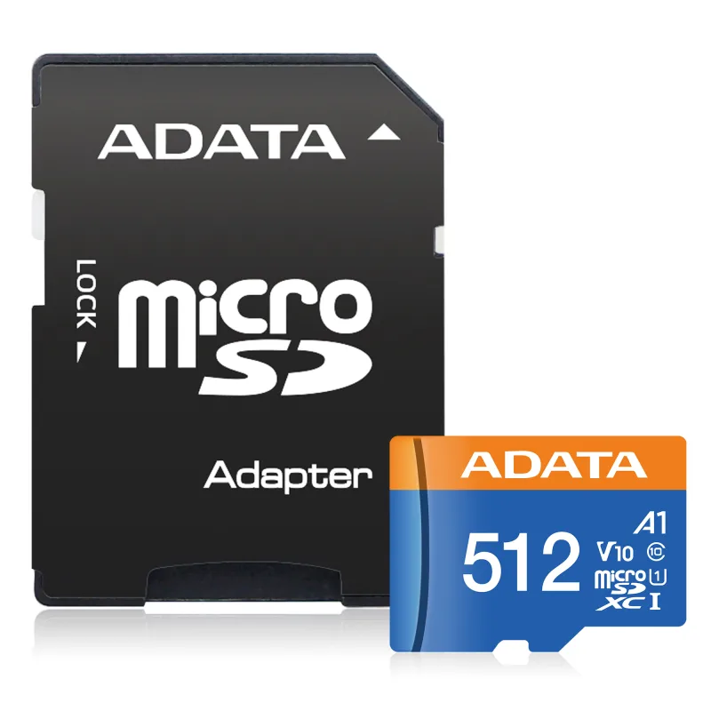 Adata/ micro SDXC/ 512GB/ UHS-I U1 / Class 10/ + Adaptér…