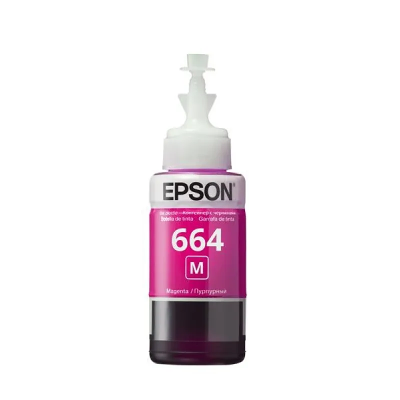 Atramentová tyčinka EPSON T6643 Purpurový atrament 70 ml pre L100/ L200/…