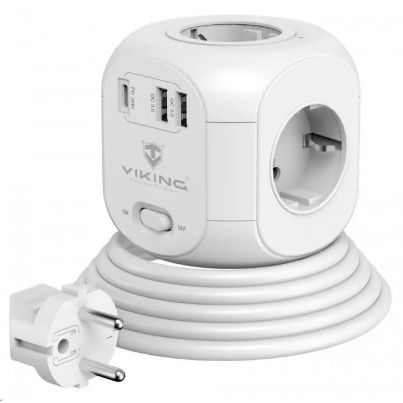 Viking síťový adaptér AC Cube PD VACCUBEPD