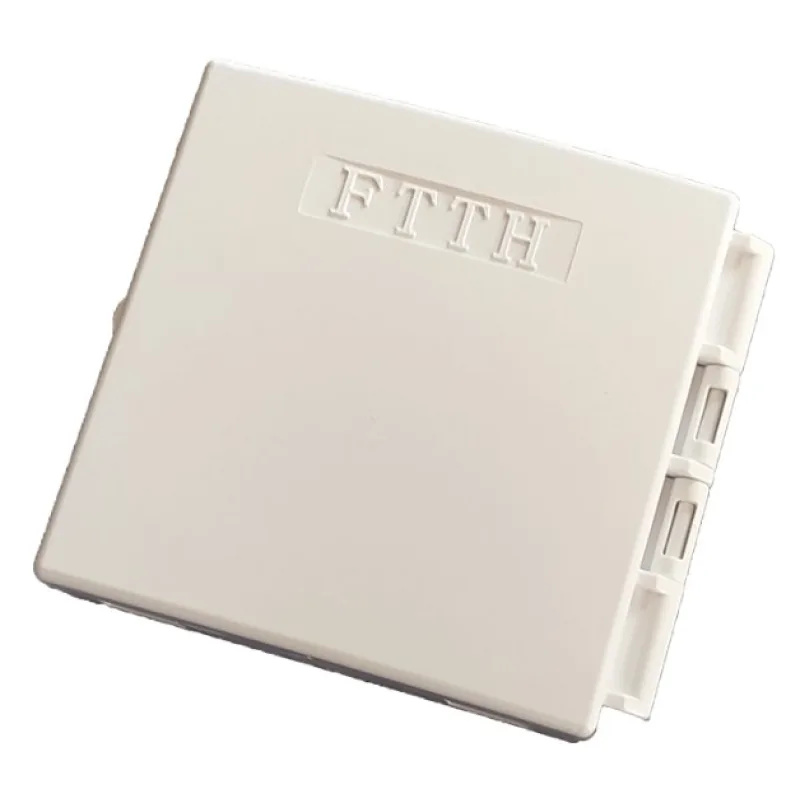 Optická nástěnná zásuvka SJ-FTTH-MN-4-2 2 portová SJ-FTTH-MN-4-2