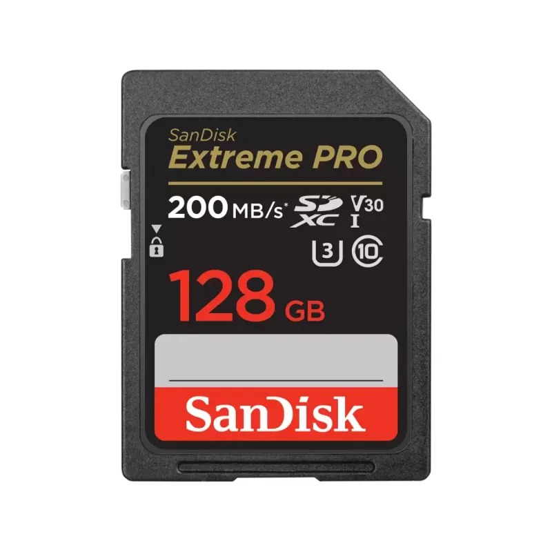 SanDisk Extreme PRO/ SDXC/ 128GB/ UHS-I U3 / Class 10 SDSDXXD-128G-GN4IN
