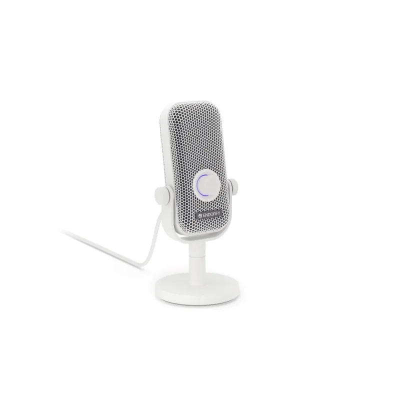 Endorfy mikrofón Solum Voice S Onyx White EY1B015