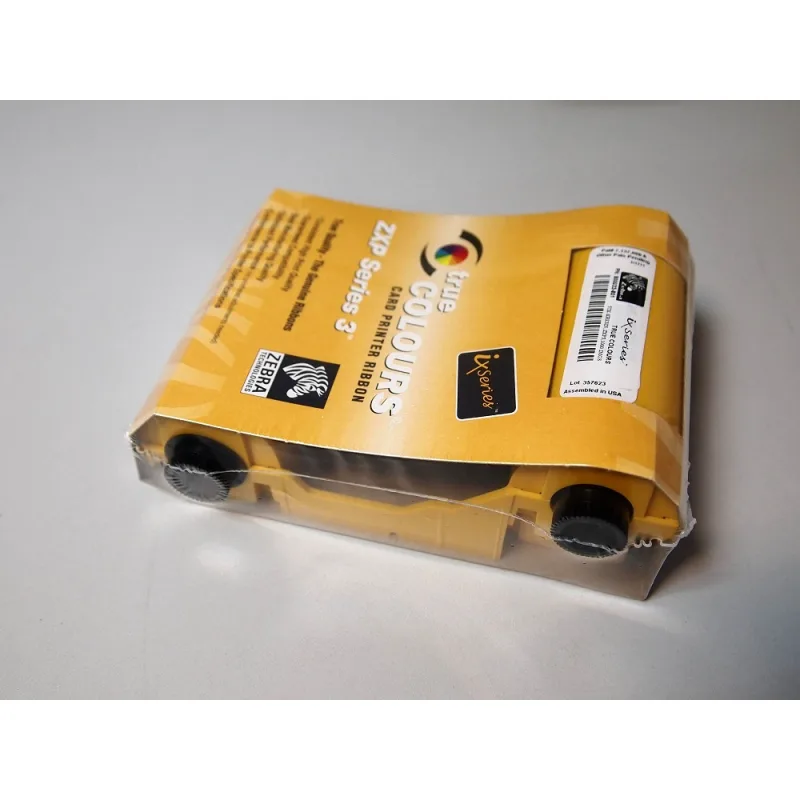 Čierny ribbon pre ZXP Series 3 (tlač.plast.karet) 800033-301