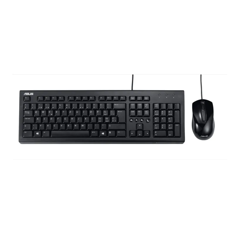 ASUS U2000 KEYBOARD+ MOUSE/ BK/ CZ 90-XB1000KM000X0-