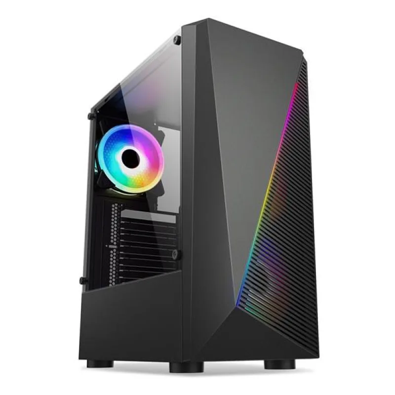 1stCOOL MiddleTower SHARK 2, ATX, USB3.0, RGB fan ML-SHARK2-AU-USB3
