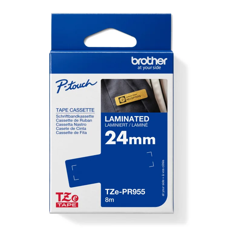 TZE-PR955 strieborná / biela (24mm) TZEPR955