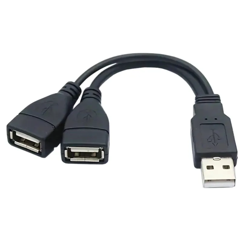 PREMIUMCORD Nabíjecí kabel USB 2.0, 15cm, černá ku2y03
