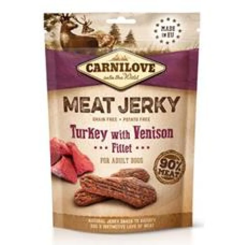 Carnilove Dog Jerky Venison&Turkey Fillet 100 g
