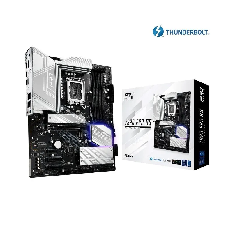 ASRock MB Sc LGA1851 Z890 PRO RS, Intel Z890, 4xDDR5, 1xDP, 1xHDMI, …