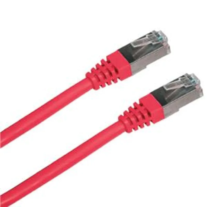 Patch cord FTP cat5e 3M červený 1632