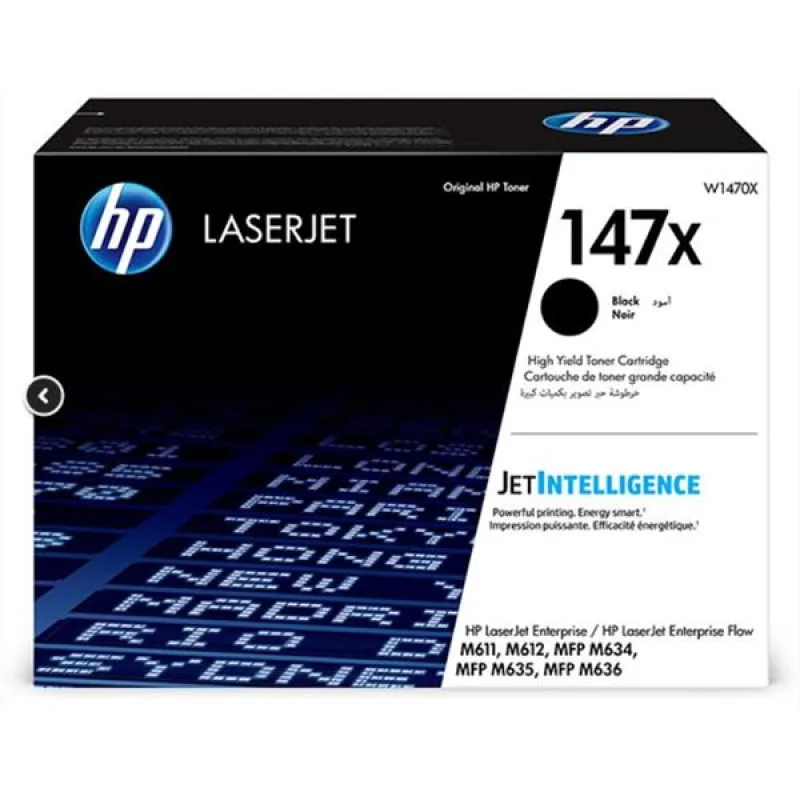 HP originál toner W1470X, black, HP 147X W1470X