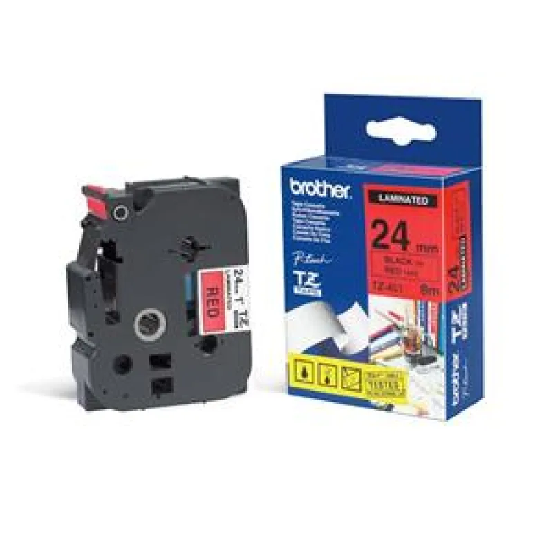 TZE-451, červená/ čierna, 24mm TZE451