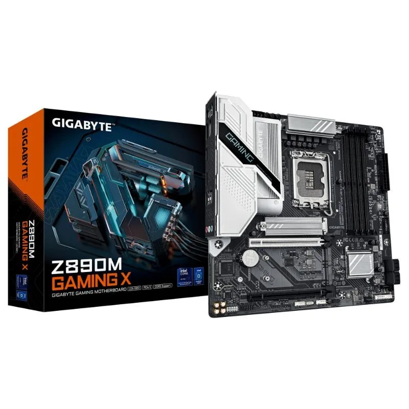 GIGABYTE MB Sc LGA1851 Z890M GAMING X, Intel Z890, 4xDDR5, 2xDP, …
