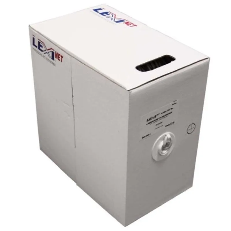 CNS inštalačný kabel Cat5e UTP PVC lanko (Fca) 305m box šedý KLEXI65604A