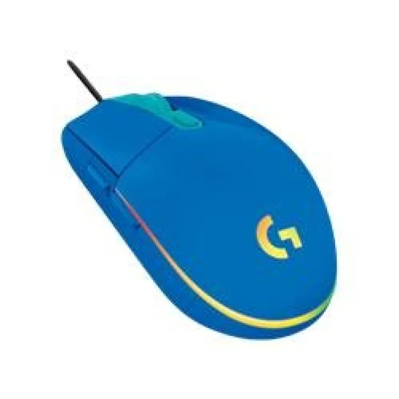 Logitech G102 LIGHTSYNC - herná myš, USB - modrá 910-005801