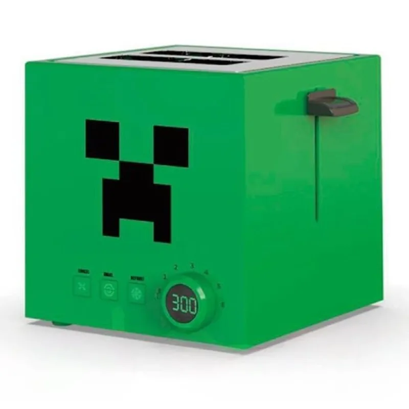 Creeper Square Toaster (Minecraft) 5060411780651