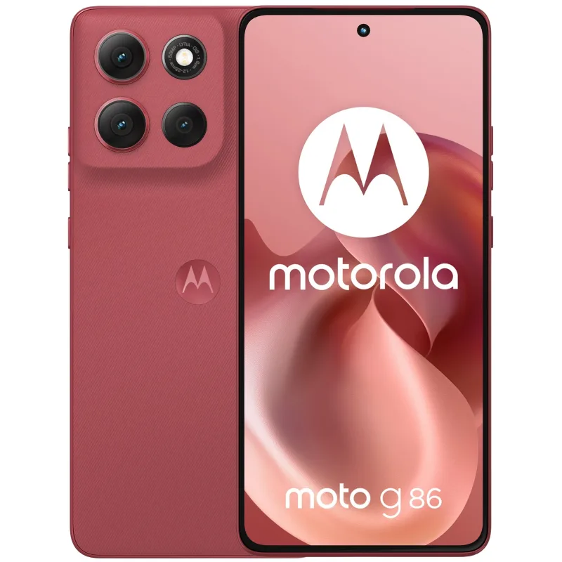 Mobil Motorola MOTO G86 5G 8/256GB Chrysanthemum (Red) 840023295546