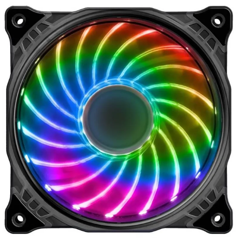 EUROCASE ventilátor RGB 120mm (FullControl spot Led) VEN-LED-18Ledsfc