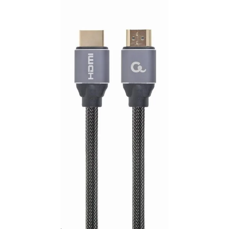 GEMBIRD CABLEXPERT HDMI kábel 2.0, 5 m, opletené, čierne, blister…