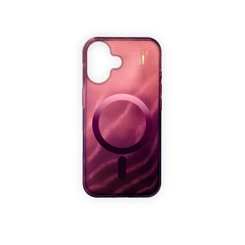 iDeal Fashion Clear Case MagSafe iPhone 16 Cherry Lacquer IDCLCMS-I2461…