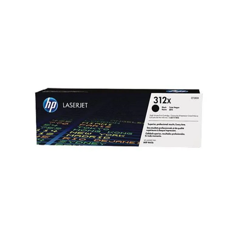 HP toner čierny HP312X /vyťaženosť cca 4400str/ CF380X