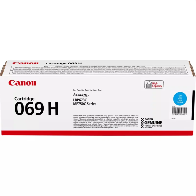 Canon cartridge 069H cyan 5097C002