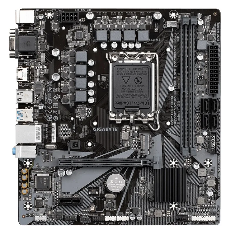 GIGABYTE H610 H V2/ LGA 1700/ mATX H610M H V2