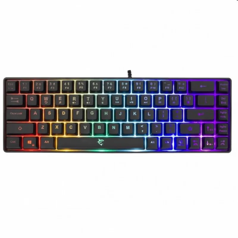 White Shark Gaming keyboard RONIN, US, black RONIN-B-US