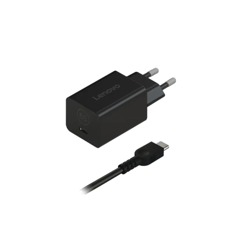 Lenovo 65W USB-C AC Travel Adapter 40AWGN65EU