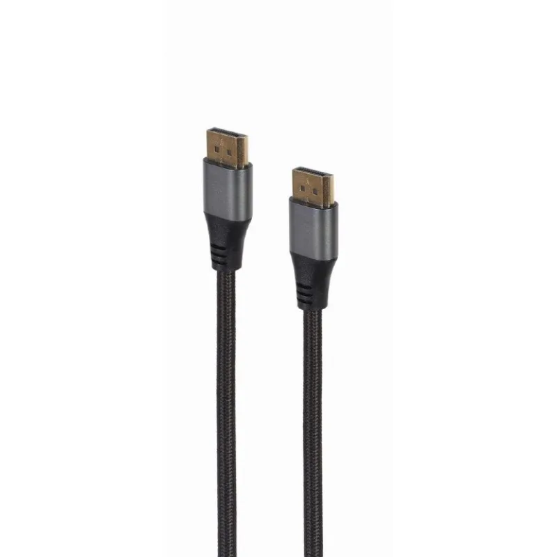 Gembird kábel DisplayPort (M/M), 8K, Premium, 1.8 m, čierny CC-DP8K-6