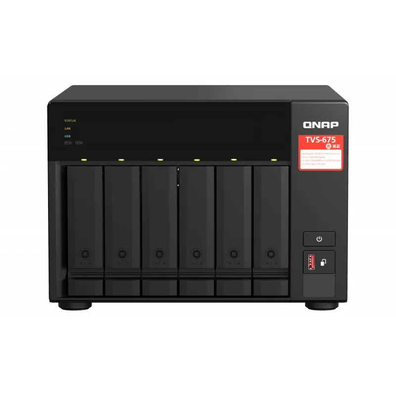 QNAP TVS-675-8G…